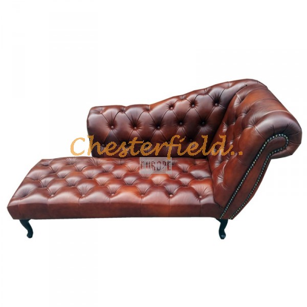 Recamiere Pompadour Chesterfield Rechtsseitig  C12 Antikwhisky