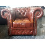 Chesterfield XL Williams Sessel Cognac (A4)