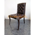 Classic Antikbraun Chesterfield Stuhl A5