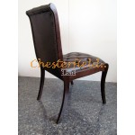 Classic Antikbraun Chesterfield Stuhl A5