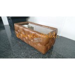 Chesterfield Tisch 60x120 Antikgold