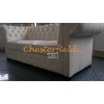 Classic XL Off Weiß 3-Sitzer Chesterfield Sofa 