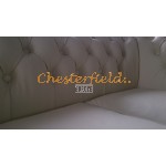 Classic XL Off Weiß 3-Sitzer Chesterfield Sofa 