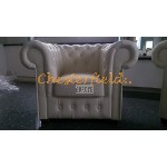 Classic Off-White (K2) Chesterfield Sessel 