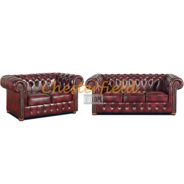 Classic 32 Antikrot Chesterfield Garnitur