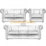 London Chesterfield Garnitur (9)