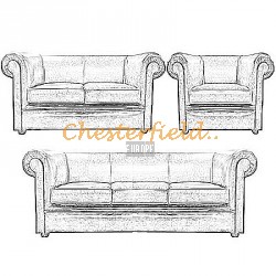 London Chesterfield Garnitur - TheChesterfields.de