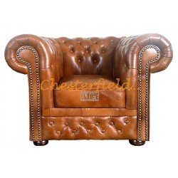 Lord Antikgold (S12) Chesterfield Sessel 