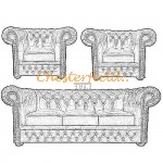 Bestellung Lord 311 Chesterfield Sofagarnitur in anderen Farben