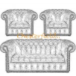 Bestellung Williams 311 Chesterfield Garnitur in anderen Farben