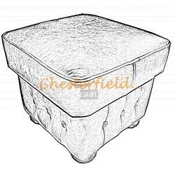 Wimbledon Hocker - TheChesterfields.de