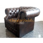 Windsor Antikbraun (A5) Chesterfield Sessel