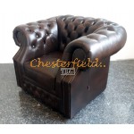 Windsor Antikbraun (A5) Chesterfield Sessel