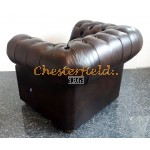 Windsor XL Antikbraun (A5) Chesterfield Sessel 