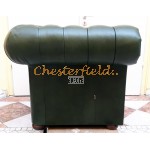 Classic 21 Antikgruen Chesterfield Garnitur