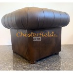 Classic Antik Mittelbraun (A5M) Chesterfield Sessel 