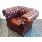 Classic Antikrot (A7) Chesterfield Sessel 