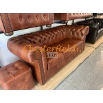 Classic Antikwhisky 3-Sitzer Chesterfield Sofa