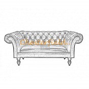 Diva 2er Chesterfield Sofa (2)