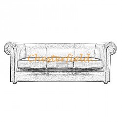 London 3er Chesterfield Sofa - TheChesterfields.de