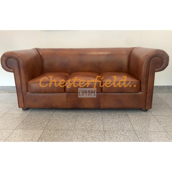 London XL Whisky (C12) 3-Sitzer Chesterfield Sofa 