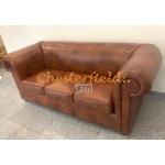 London XL Whisky (C12) 3-Sitzer Chesterfield Sofa 