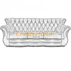 Monk 3er Chesterfield Sofa - TheChesterfields.de