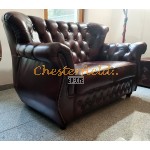 Monk 321 Antikrot Chesterfield Garnitur A7