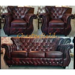 Monk 311 Antikrot Chesterfield Garnitur A7