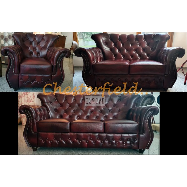 Monk 321 Antikrot Chesterfield Garnitur A7