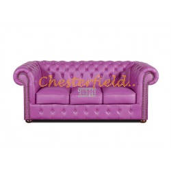 Classic Viola 3-Sitzer Chesterfield Sofa