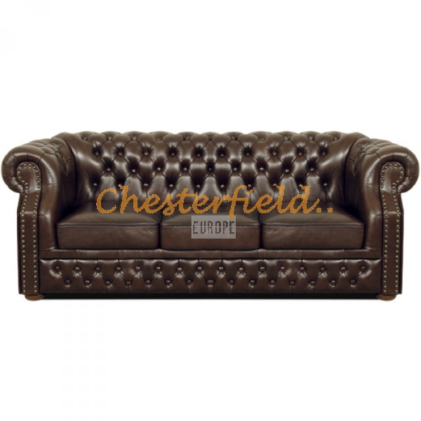 Windsor Antikbraun 3-Sitzer Chesterfield Sofa - TheChesterfields.de