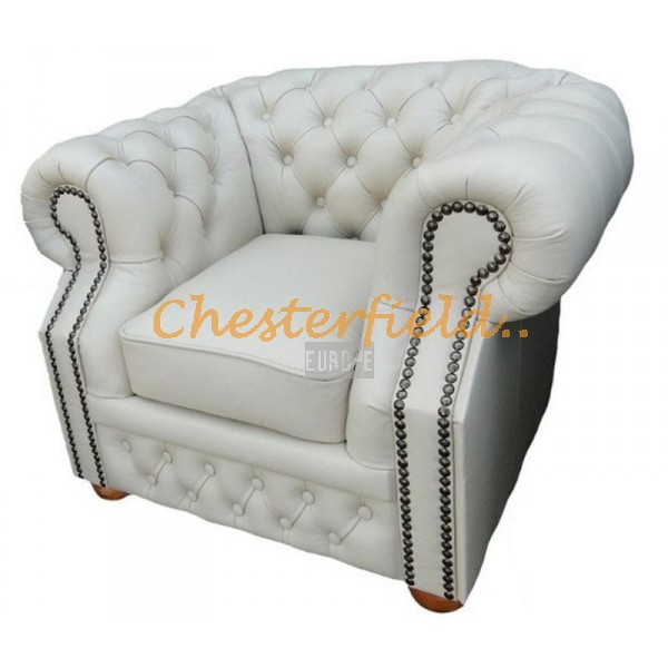 Windsor Off White (K2) Chesterfield Sessel 