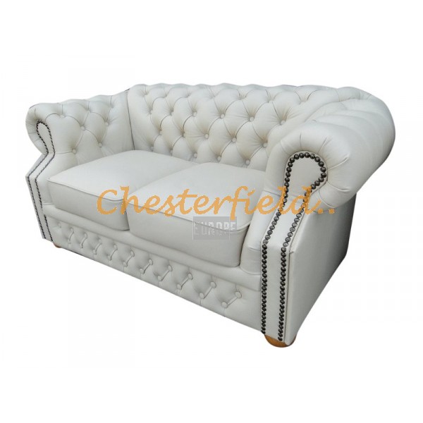 Windsor Off-Weiß 2-Sitzer Chesterfield Sofa