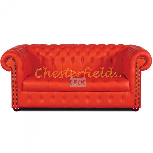 Williams Rot 3-Sitzer Chesterfield Sofa - TheChesterfields.de