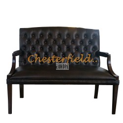 King Antikbraun 2-Sitzer Chesterfield Sofa King Antikbraun 2-Sitzer Chesterfield Sofa