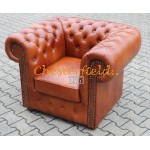 Classic XL Antikwhisky (C12) Chesterfield Sessel 