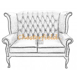 Queen 2er Chesterfield Sofa