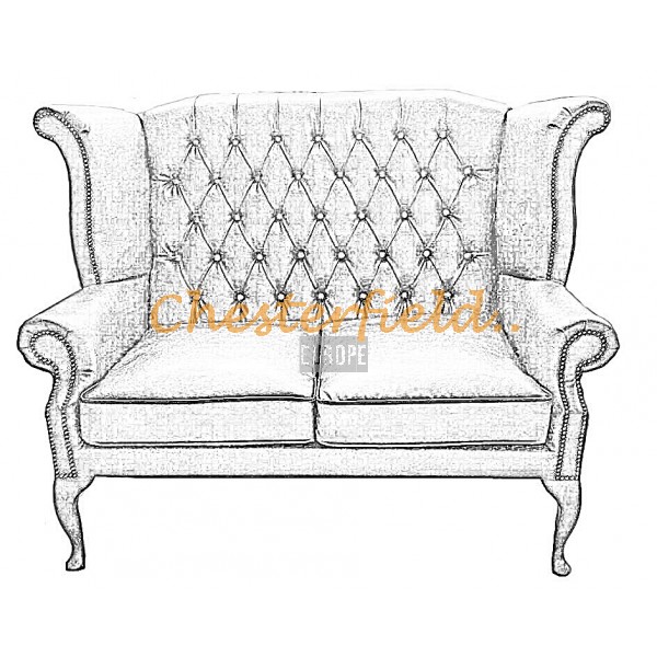 Chesterfield Queen 2-Sitzer Sofa in anderen Farben 