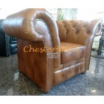 Windchester 211 Antikgold  Chesterfield Garnitur