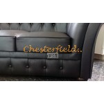 Windchester 321 Schwarz Chesterfield Garnitur