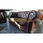 Windsor 211 Antikbraun Chesterfield Garnitur