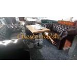 Windsor 311 Antikbraun Chesterfield Garnitur