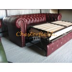 Classic Antikrot  3er Chesterfield Schlafsofa