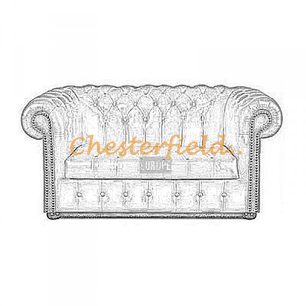 Chesterfield Williams XL 2 sitzer Ledersofa in anderen Farben 