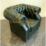 Windsor Antikgruen Chesterfield Sessel 