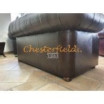 Windsor Antikbraun 2-Sitzer Chesterfield Sofa