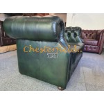 Windsor XL Antikgruen 2-Sitzer Chesterfield Sofa