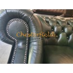 Windsor Antikgruen 2-Sitzer Chesterfield Sofa