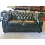 Windsor Antikgruen 2-Sitzer Chesterfield Sofa